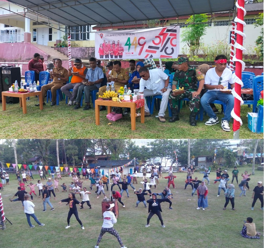 Syukuri HUT-449 Kota Ambon, Warga Hunuth Gelar 